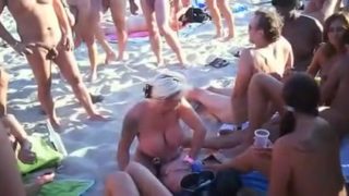 Bare Beach – Hawt Exhibitionists Public Fuckfest