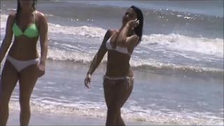 beach voyeur watch thru bikini obese jiggly gazoo cameltoe