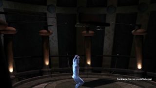 Beast shows off his new power and slams a tight wet cunt