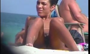 hawt ladies in nature’s garb on the beach two