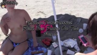 Real Sex Party On The Beach, Part 3