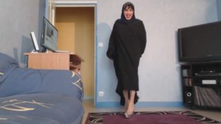 Sexy musulmane en hijab et jilbab