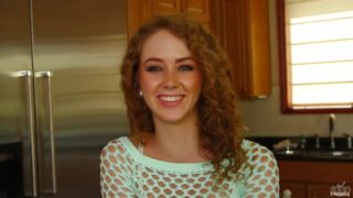 1000 Facials starring redhead Kimber Day