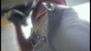 Amateur takes off jeans and stays in erotic panty