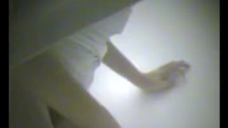 Amazing coquette shows her legs on the hidden camera