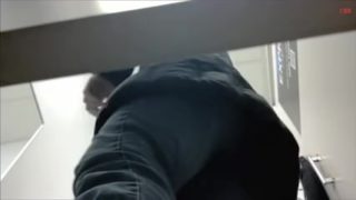 Amazing long-haired woman was taped on the spy camera