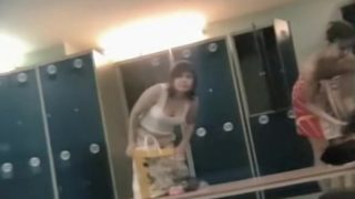 Blonde amateur in all her nude beauty on the hidden cam