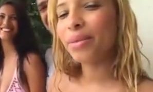 Brazil college girl jacuzzi