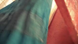 Changing room doll takes off her skirt and shows long legs