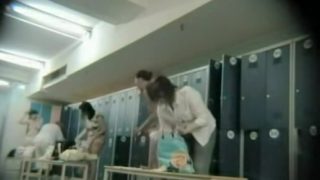 Changing room girls exposing their nice round asses