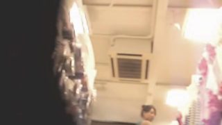 Changing room spy cam movie with the real girl upskirt