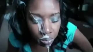Ebony Cumshot Compilation
