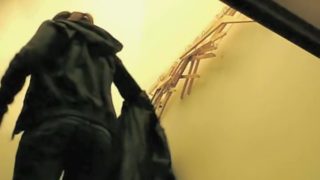 Fancy lady has no idea that a spy cam films her juicy ass