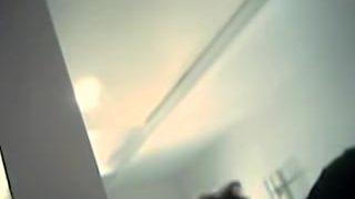 Girl has tried on a new blouse and taken it off
