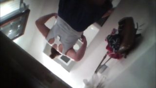 Great angle spy camera filmed a nice sexy butt