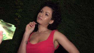 Public Agent Russian Stacy Bloom with Hairy Pussy Fucked Outdoors