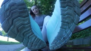 Sneakers Outdoor Jeans JOI Jerk Off Sophia Smith
