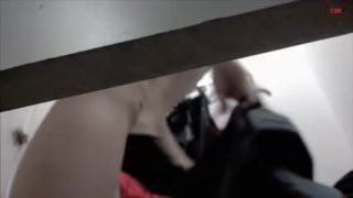 Spy cam caught a babe with fat ass in the dressing room