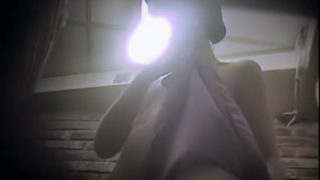 Topless small tits girl on the dressing room sex clip