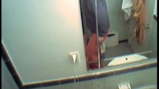 Voyeur camera in the bath