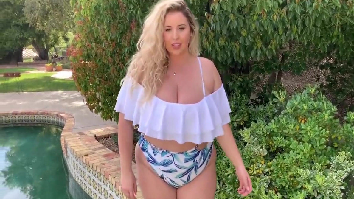 Ruby May In Plus Size Swimwear Try On - Spank Bang